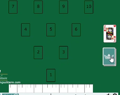 Bowling Solitaire Escena