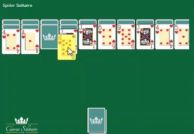 Spider Solitaire by Classic Solitaire Escena