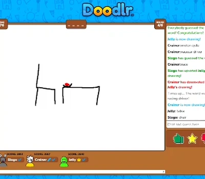 Doodlr io Escena