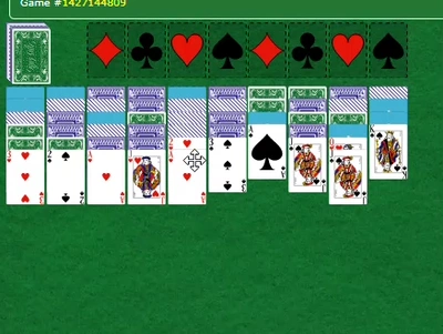 Spider Solitaire Two Suits Escena