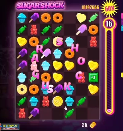 Sugar-Shock .io Escena